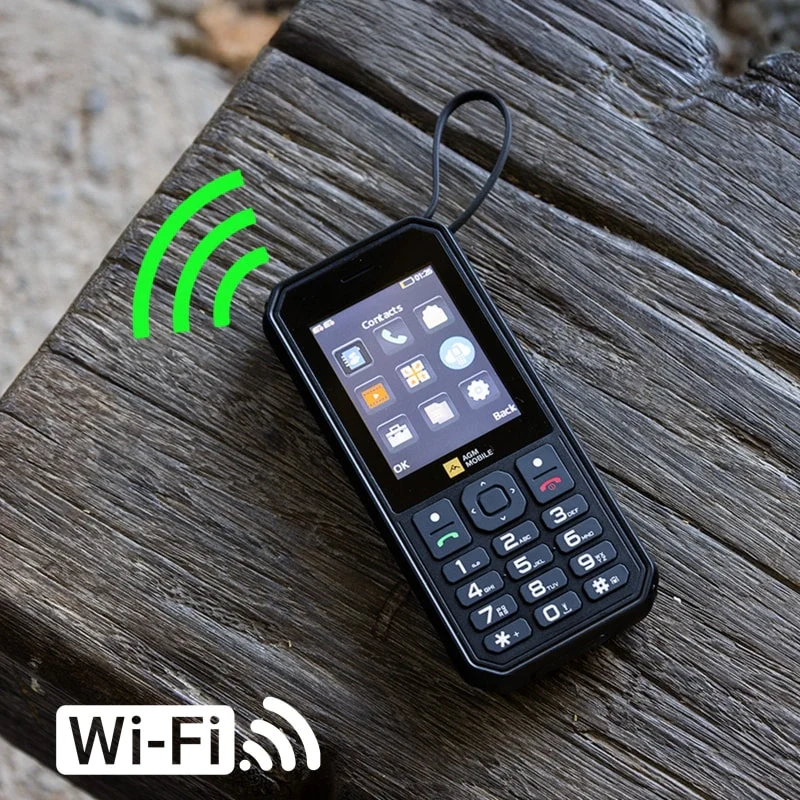 AGM M11|Rugged Power Bank Phone|Wired Reverse Charging|4G LTE|4000mAh Battery|WiFi Hotspot|FM Radio|3.5mm Jack|IP68&IP69K | WaterProof - Image 6