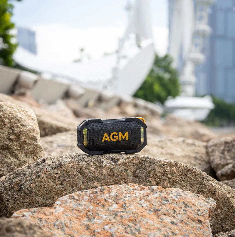 AGM MAG ROCK | Magnetic Bluetooth Speaker | IPX7 Waterproof | Floatable | 8W Powerful Sound | RGB Party Lights - Image 5