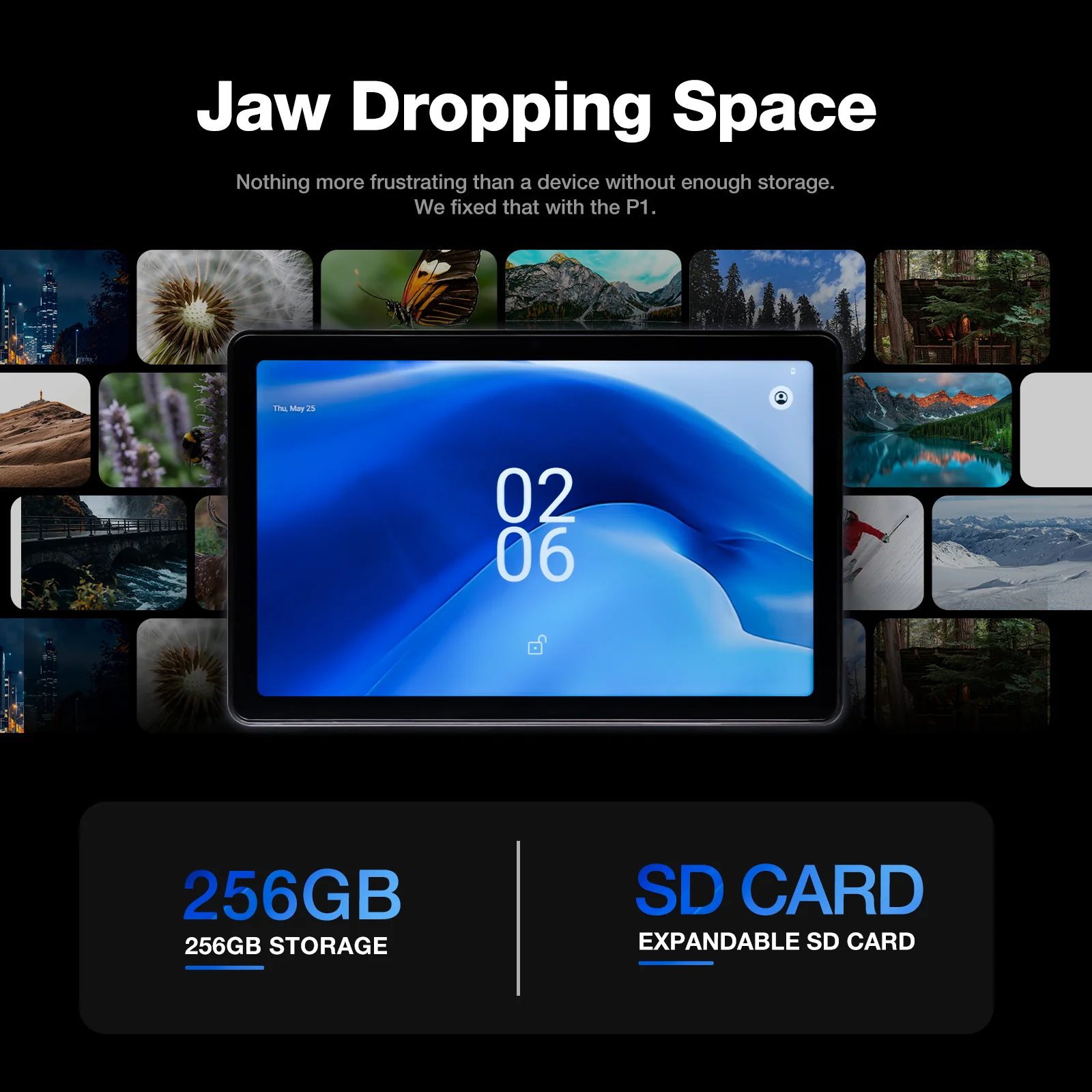 AGM PAD P1 | 4G LTE Waterproof Tablet | Powerful Chipset | Lightweight | 2K Resolution Display | Big Battery | Android 13 - Image 5