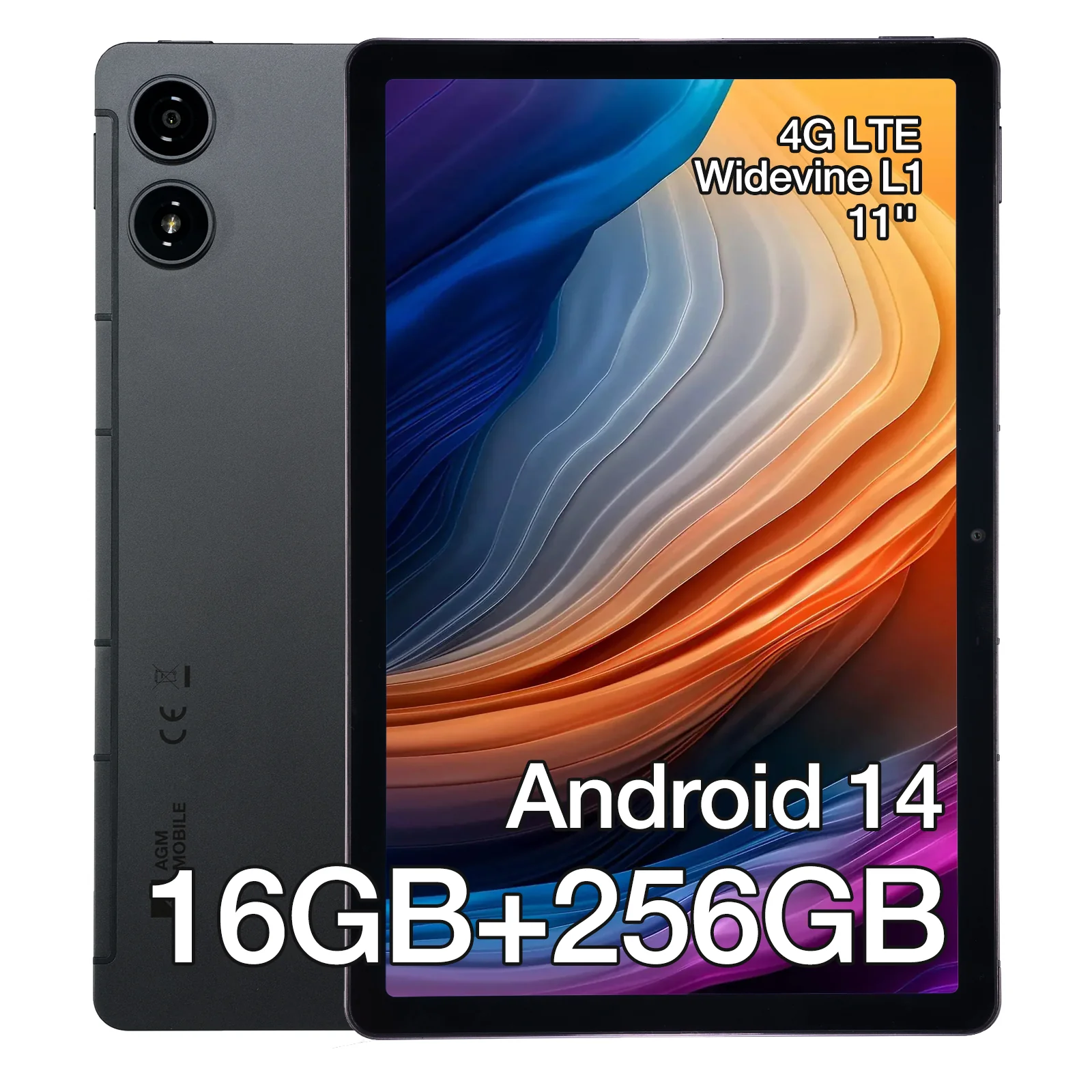 AGM PAD P2 | 4G LTE | Light & Thin | Widevine L1 | Powerful Chipset | Android 14 - Image 11