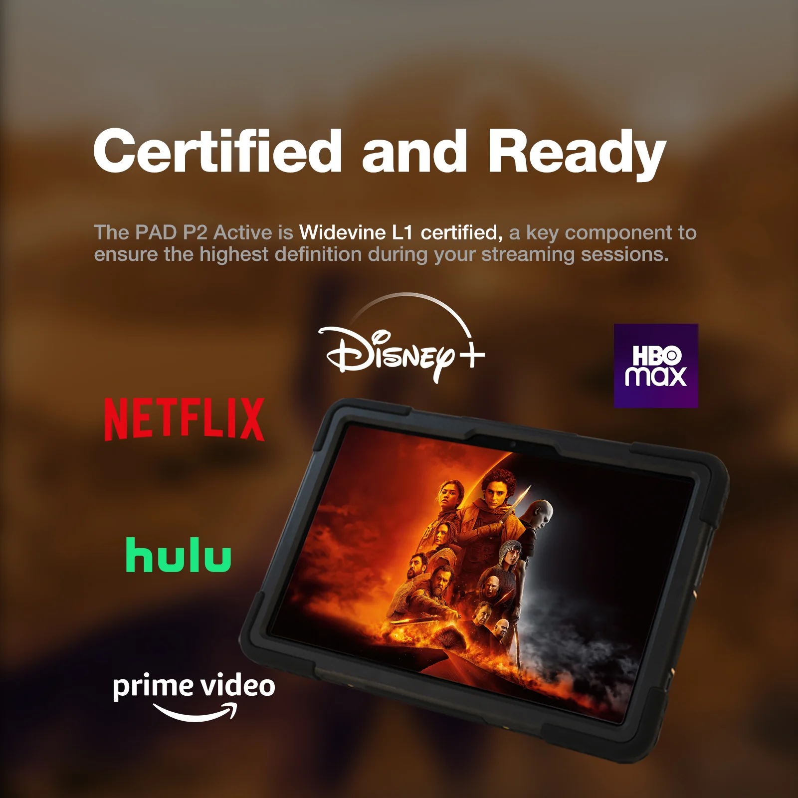 AGM PAD P2 Active | 4G LTE | Rugged | Removable Case | Widevine L1 | Helio G99 | Android 14 - Image 3