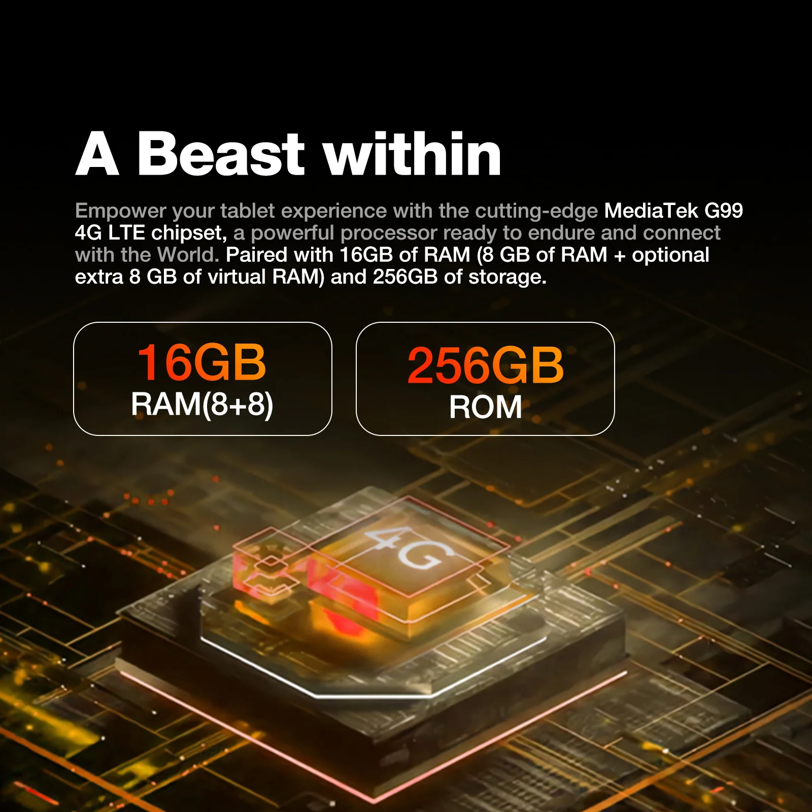 AGM PAD P2 Active | 4G LTE | Rugged | Removable Case | Widevine L1 | Helio G99 | Android 14 - Image 4