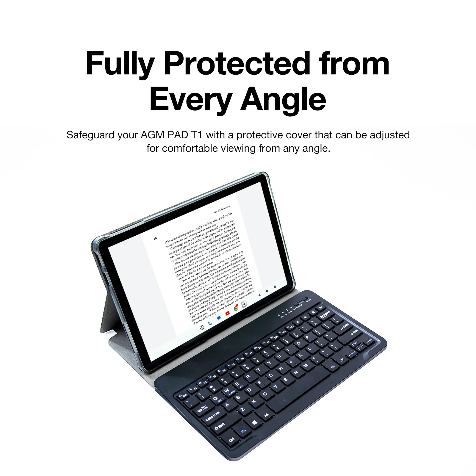 AGM PAD T1｜Featherweight｜11"FHD+｜T606 Octa-Core Processor｜4G Dual SIM｜Android 14｜7000 mAh Battery - Image 8