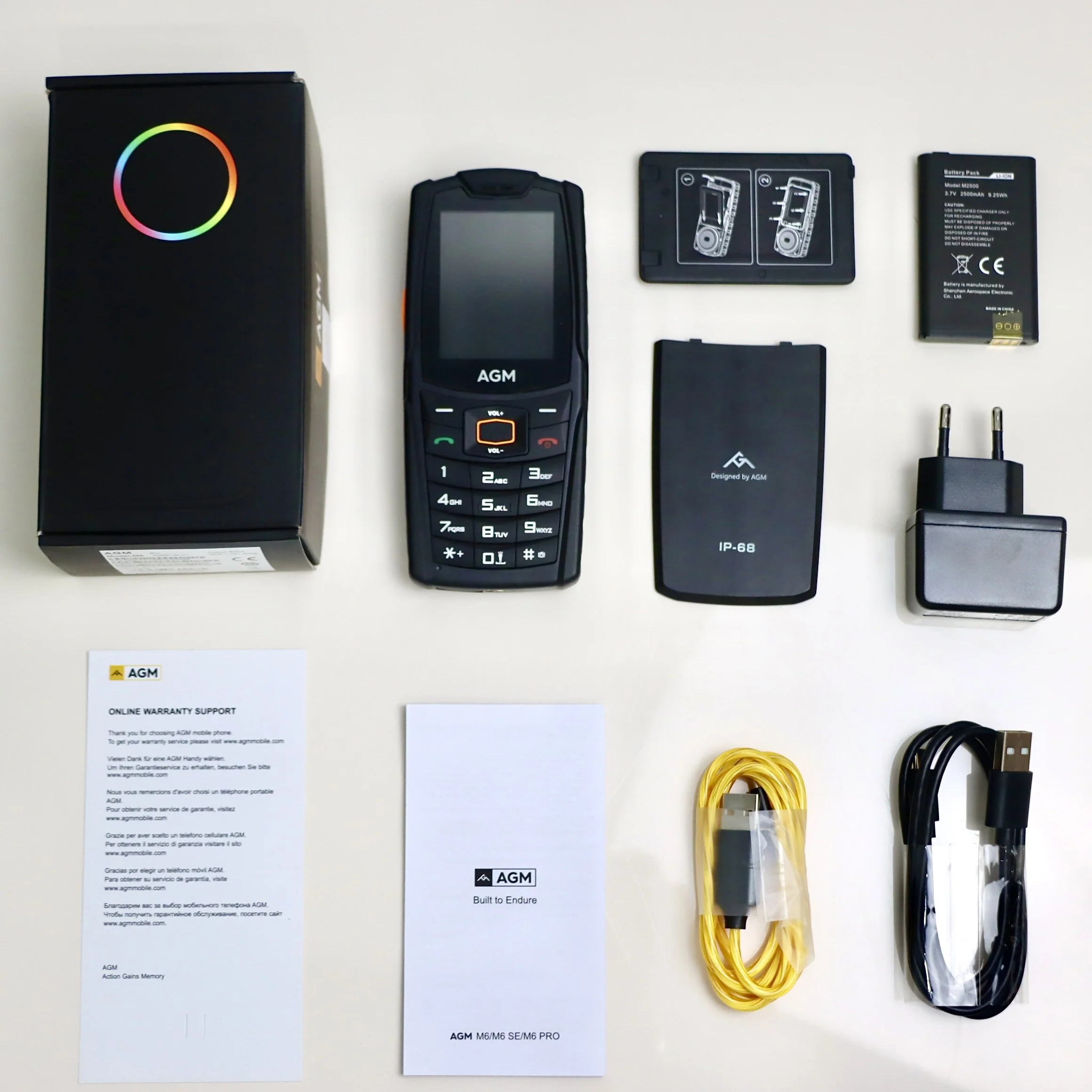 AGM M6 | Keyboard Rugged Phone | 3.5w 35mm 109db Speaker | US Warehouse - Image 9